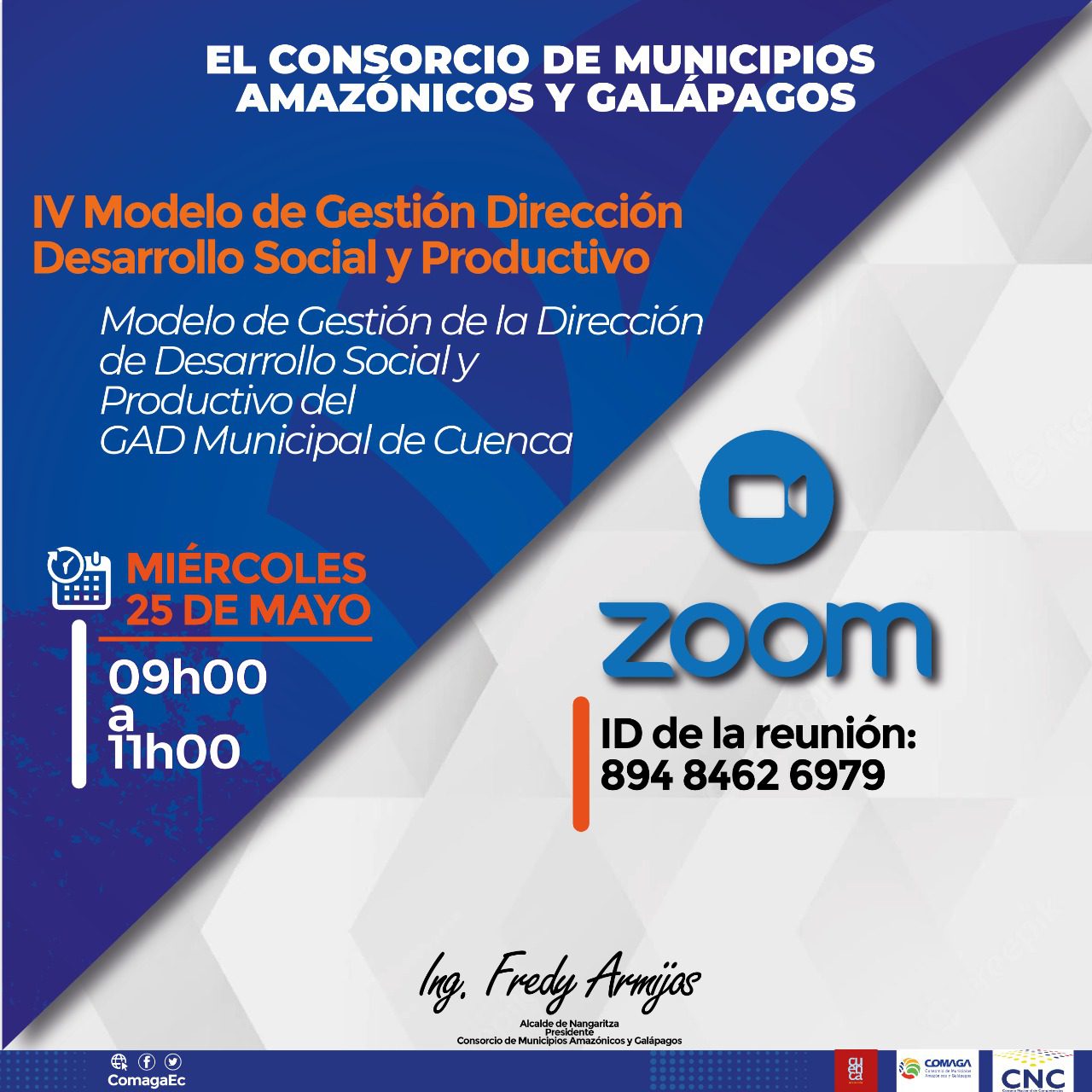 Foro:  “Modelo de Gestión de la  Dirección Desarrollo Social y Productivo del GAD Municipal de Cuenca”.   