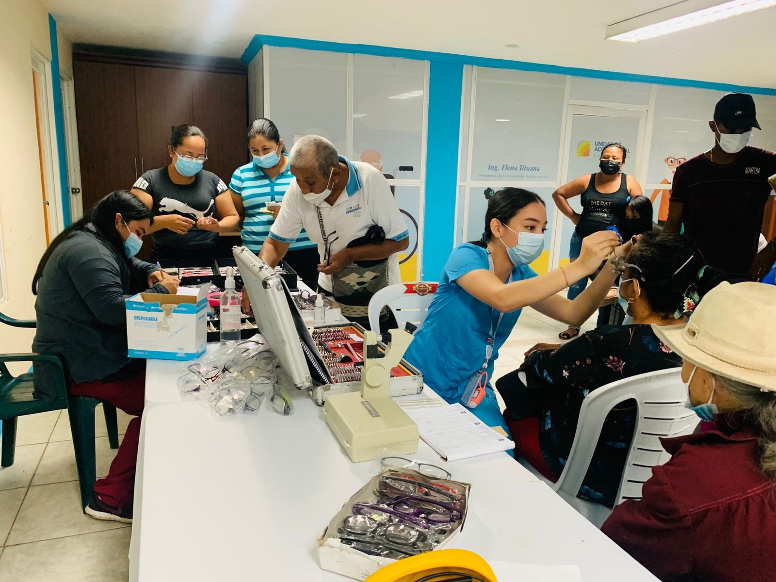 Acción social en Lago Agrio