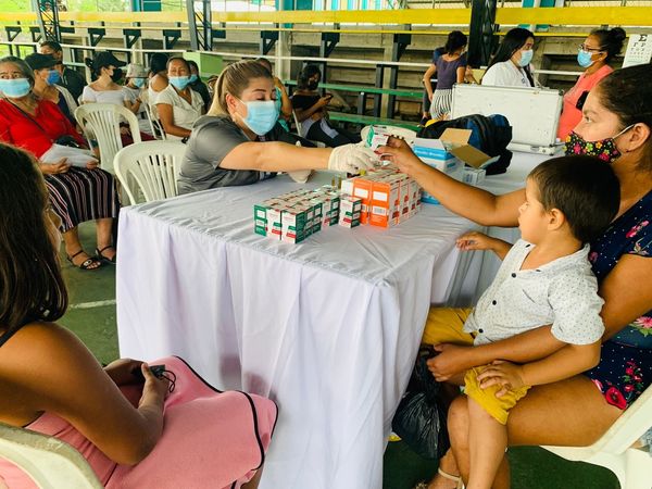 Acción Social en cantones de Cuyabeno, Putumayo, Shushufindi