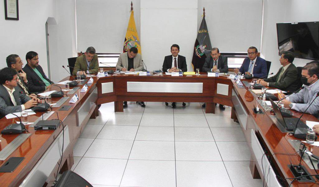 Autoridades del COMAGA se reunieron con el Ministro de Gobierno Francisco Jiménez