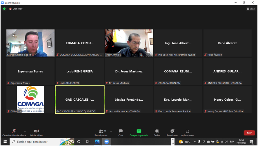La labor del COMAGA es permanente