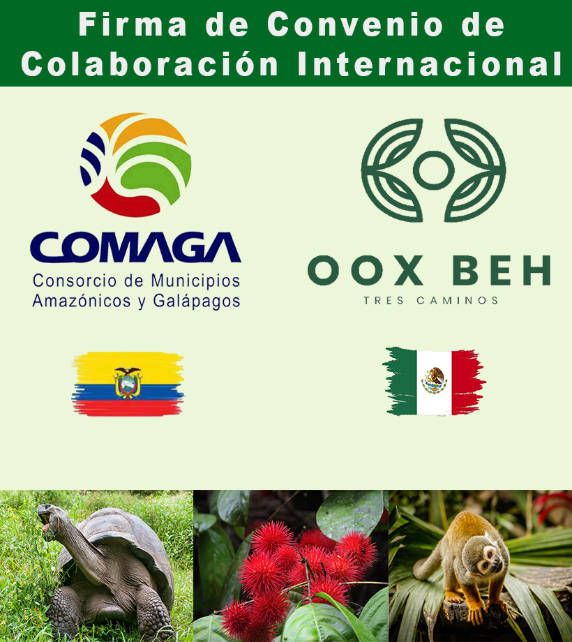 Convenio internacional entre COMAGA y Óox Beh Tres Caminos