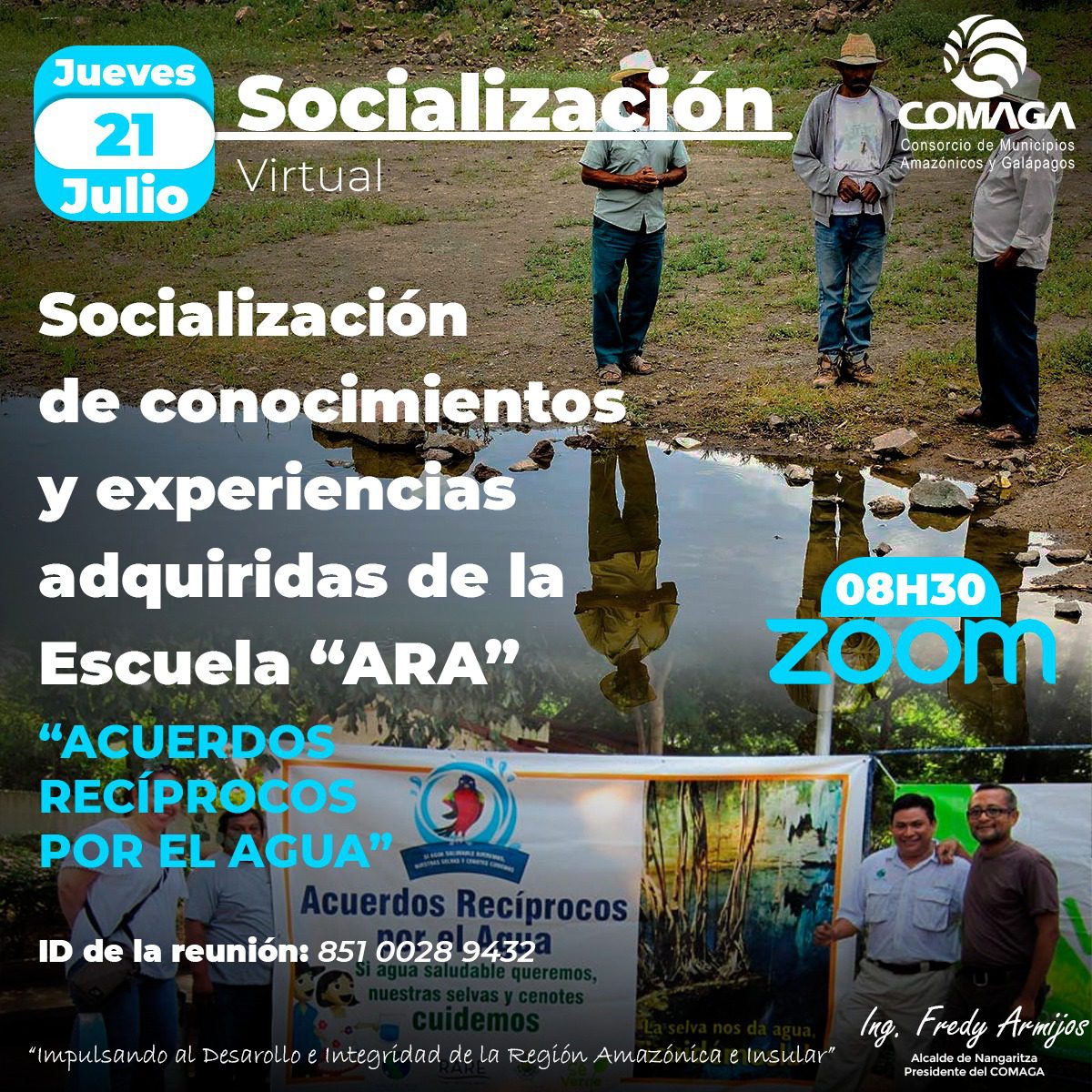 Socialización de conocimientos y experiencias adquiridas de la Escuela ARA