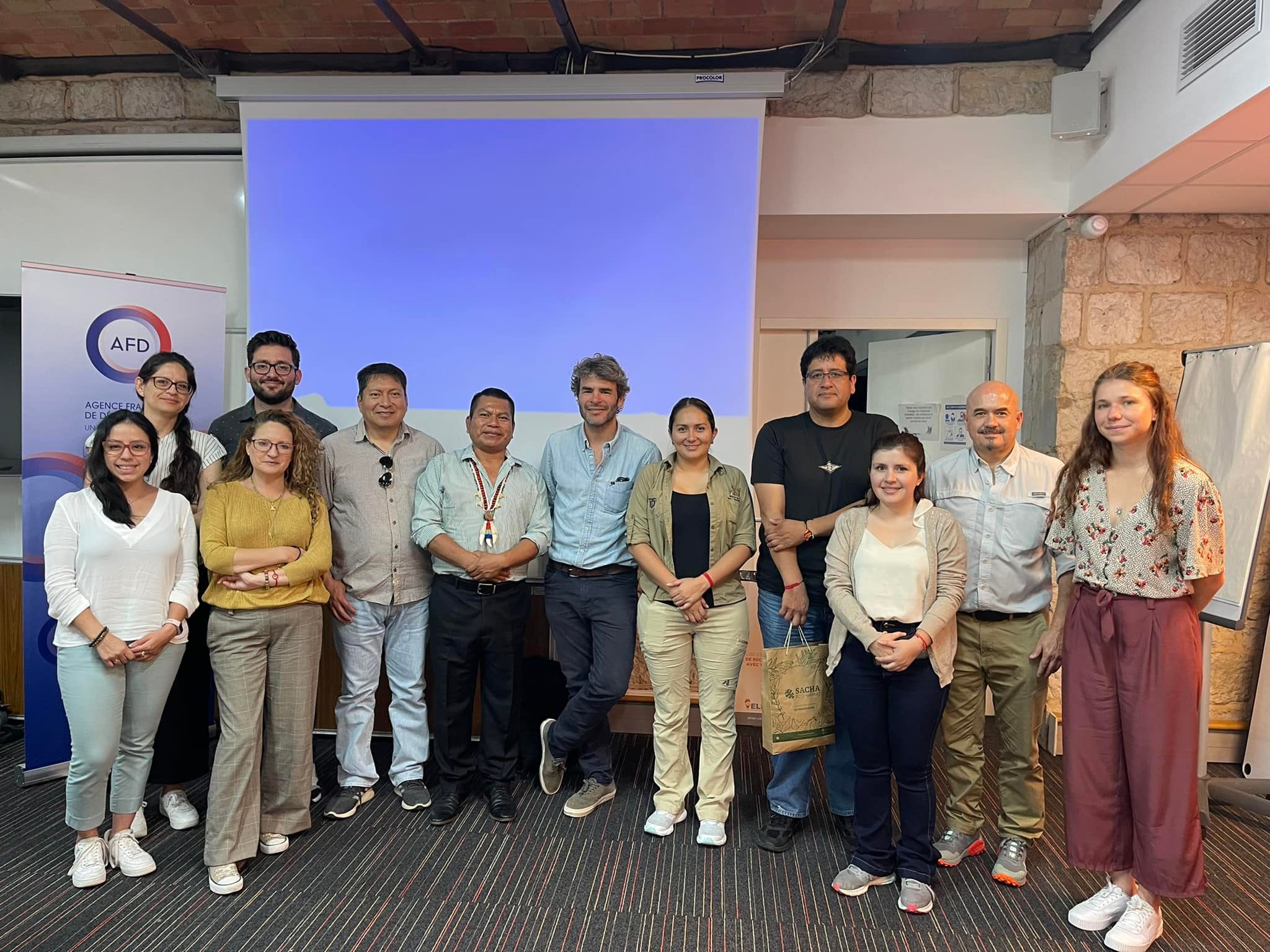 Arajuno y cooperación internacional con la AFD