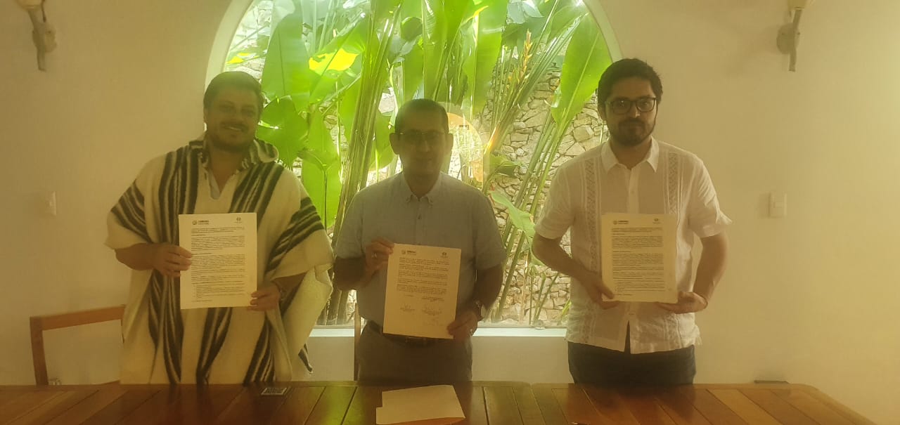 Suscripción de convenio de cooperación internacional entre COMAGA y Óox Beh