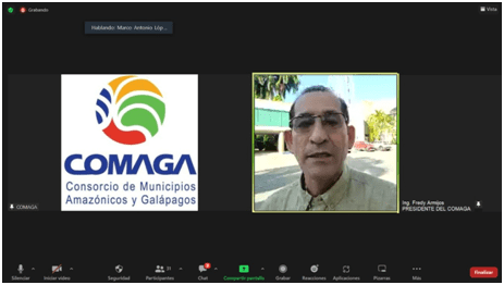 COMAGA realiza la socialización de conocimientos y experiencias adquiridas de la escuela ARA “ACUERDOS RECÍPROCOS POR AGUA”