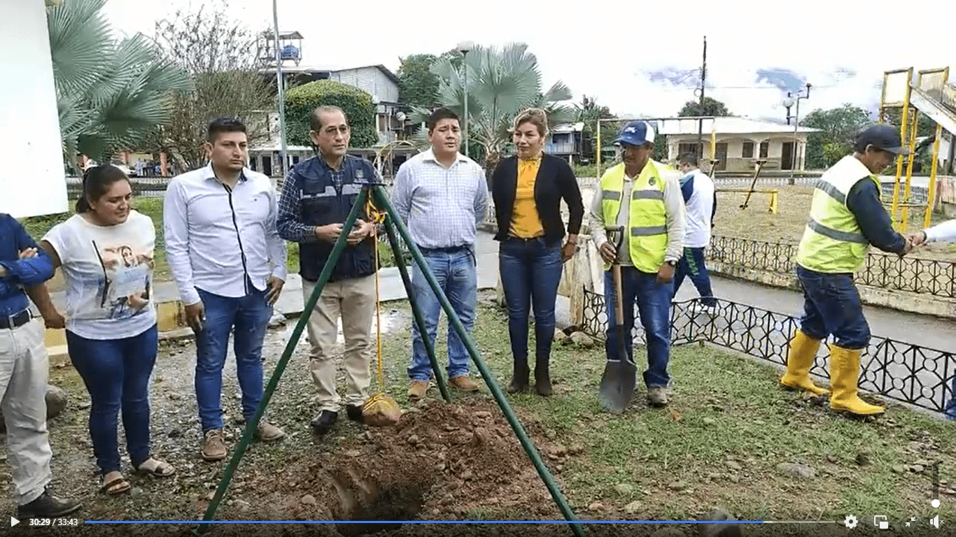 Obras para el desarrollo en Nangaritza