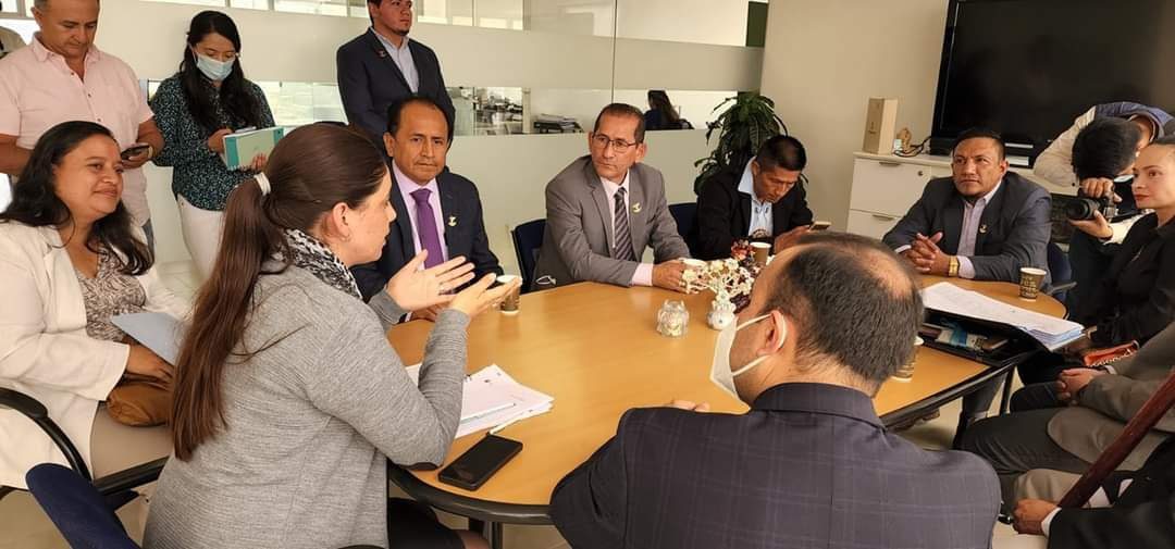 Viceministra de Turismo recibió a autoridades del COMAGA