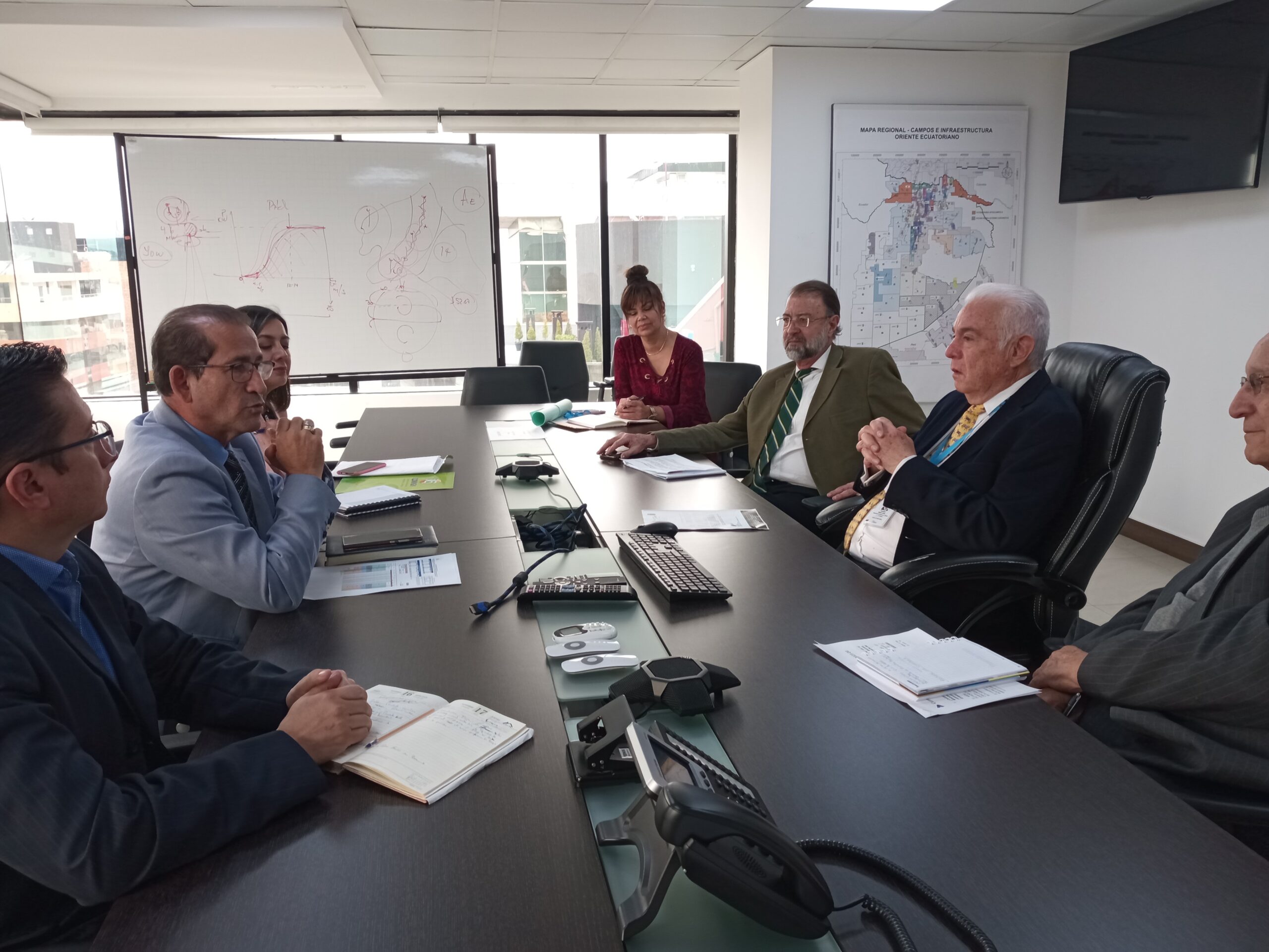 Reunión y gestión ante el Ministro de Energía