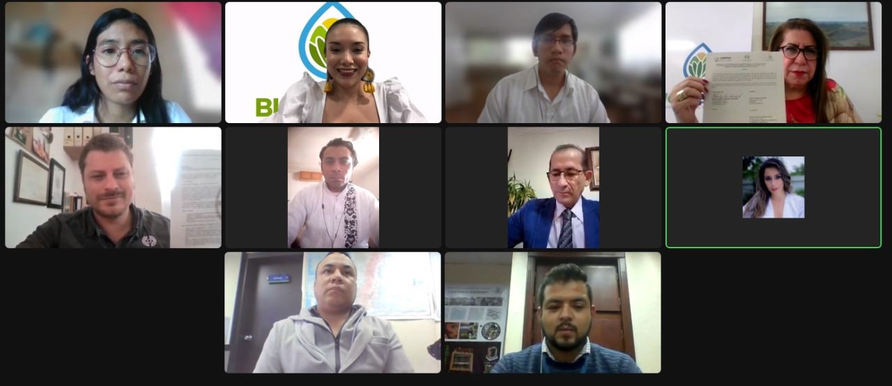 COMAGA  sucribe convenio con “Alianza Biocuenca” de Colombia  y  “Óox –Beh”  de México, a favor de zonas productoras de agua y conservación de la biodiversidad en las regiones.