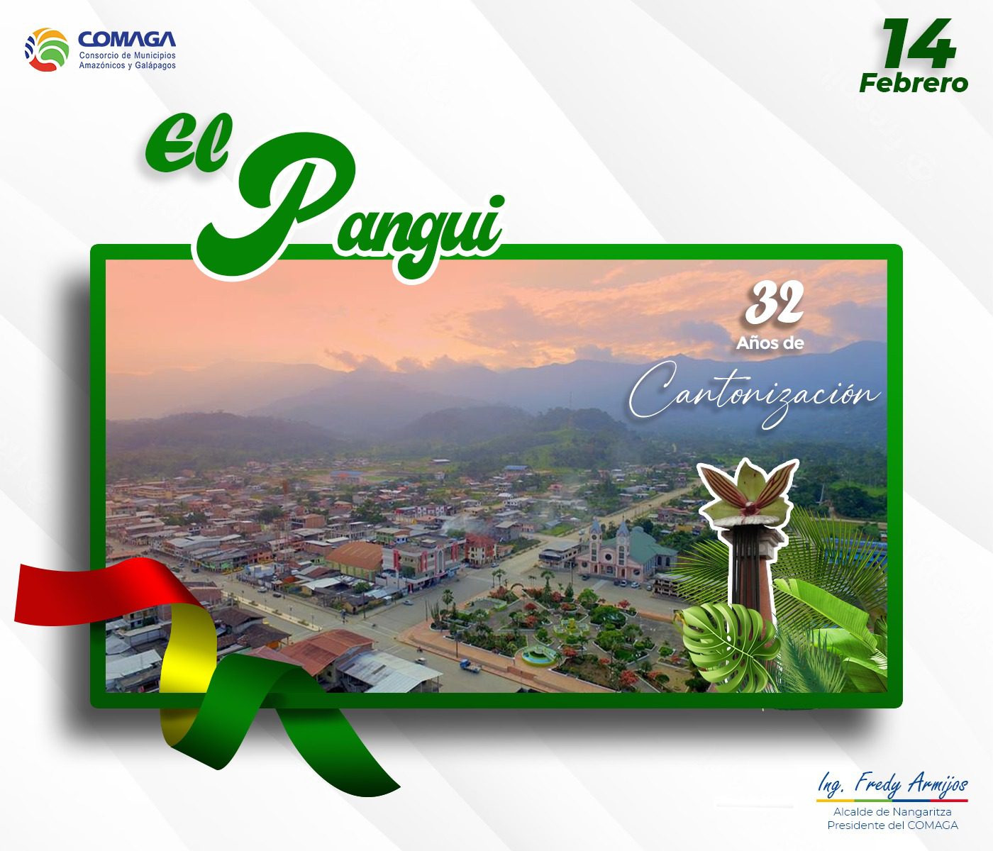 EL PANGUI celebra su aniversario de cantonización