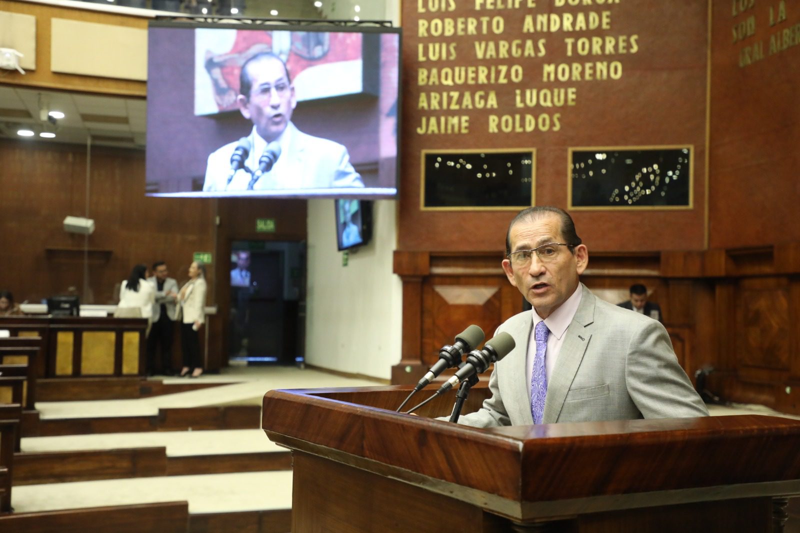 El Presidente del COMAGA asistió al Pleno de la Asamblea Nacional