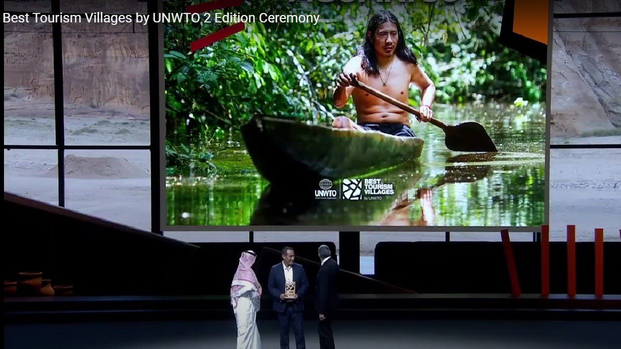 Aguarico recibió galardón 