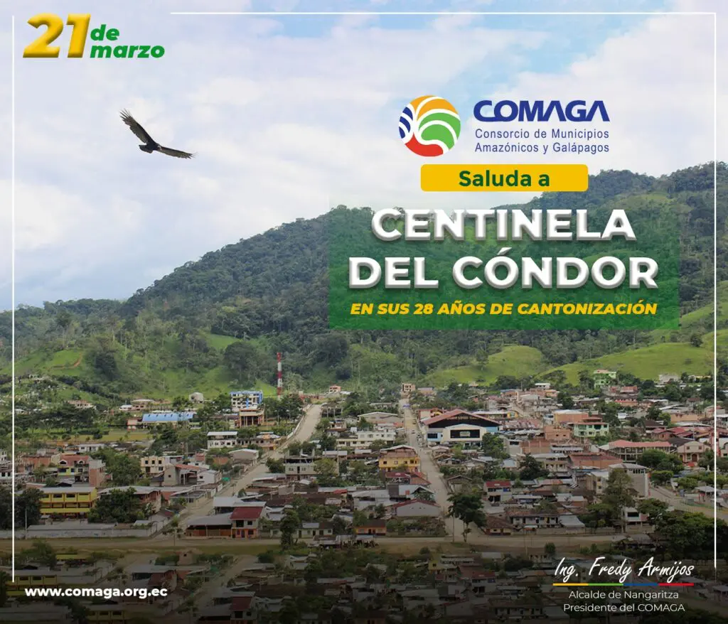 Centinela del Cóndor celebra su aniversario de Cantonización