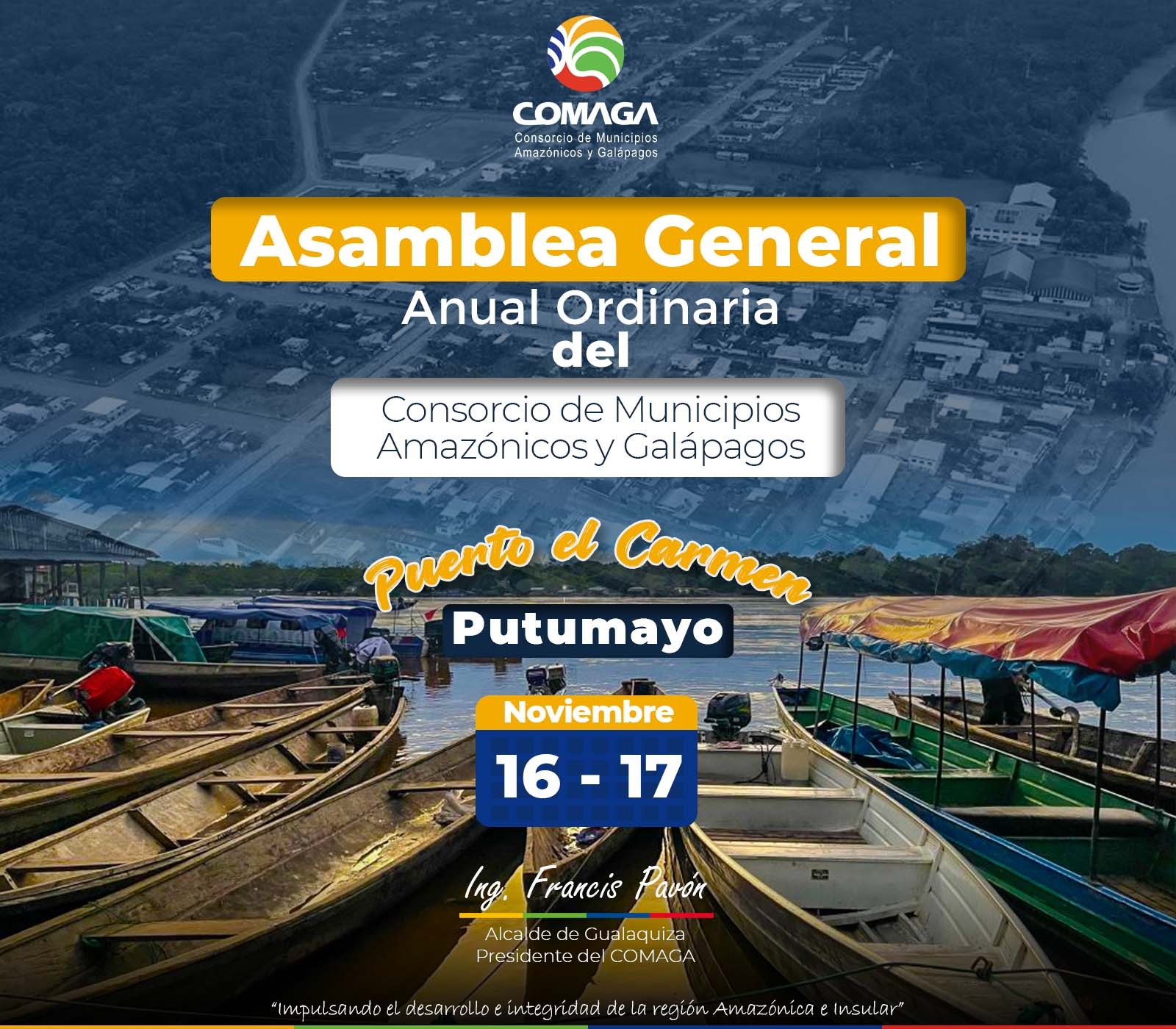 Putumayo sede de la Asamblea General Ordinaria del COMAGA