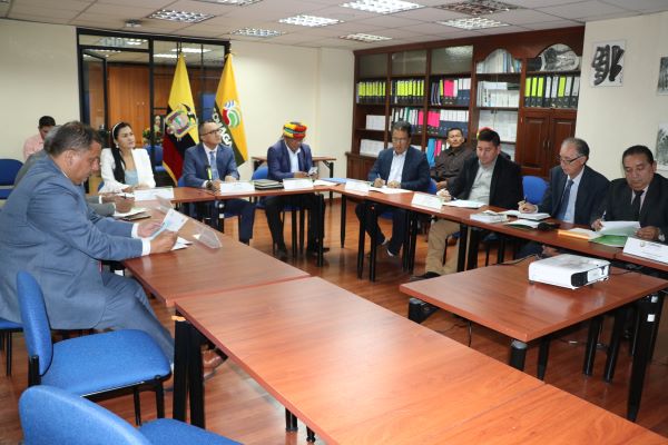 Sesión de Directorio del Consorcio de Municipios Amazónicos y Galápagos COMAGA