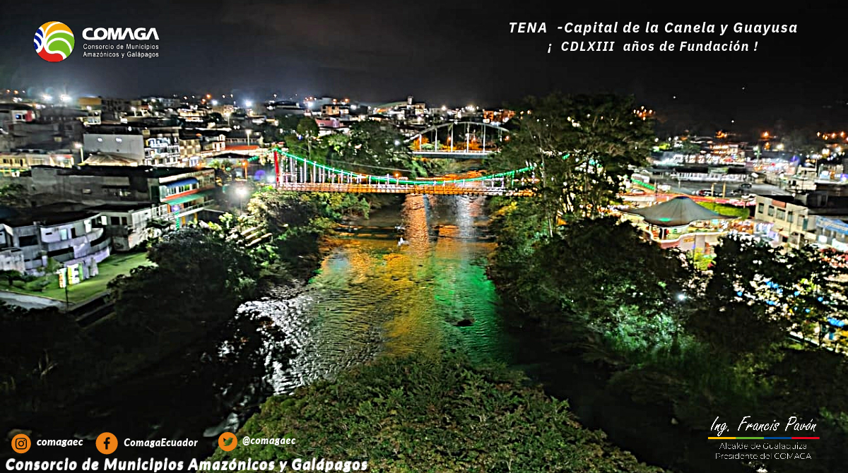 Tena celebra 463 años de fundación