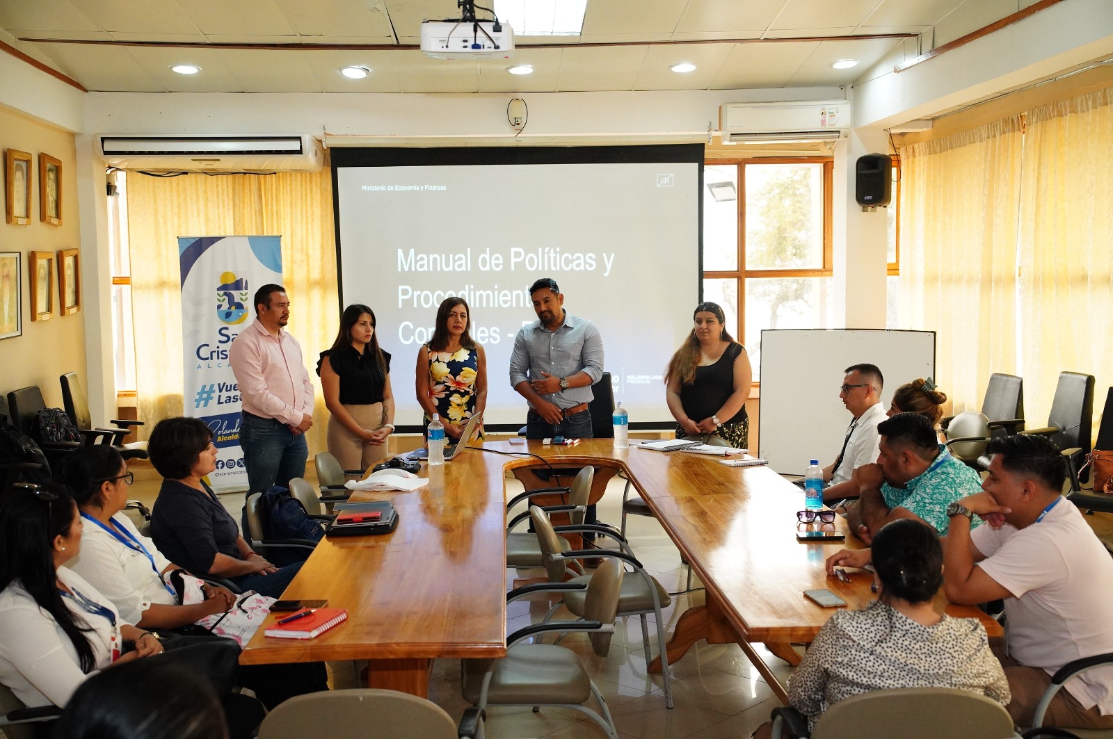 El COMAGA desarrolló capacitación en Galápagos