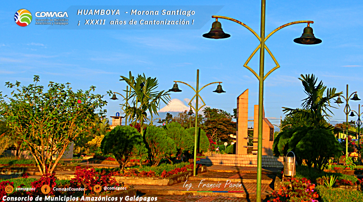 Huamboya celebra su XXXII aniversario de cantonización