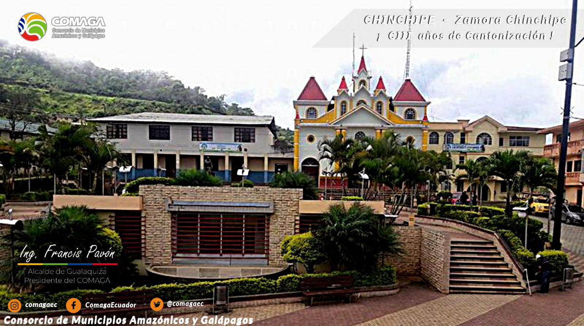 Chinchipe celebra 103 años de cantonización