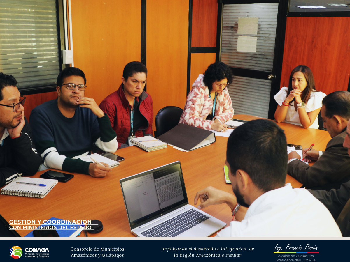 En Ministerio de Ambiente se realiza cronograma para capacitaciones en cantones asociados