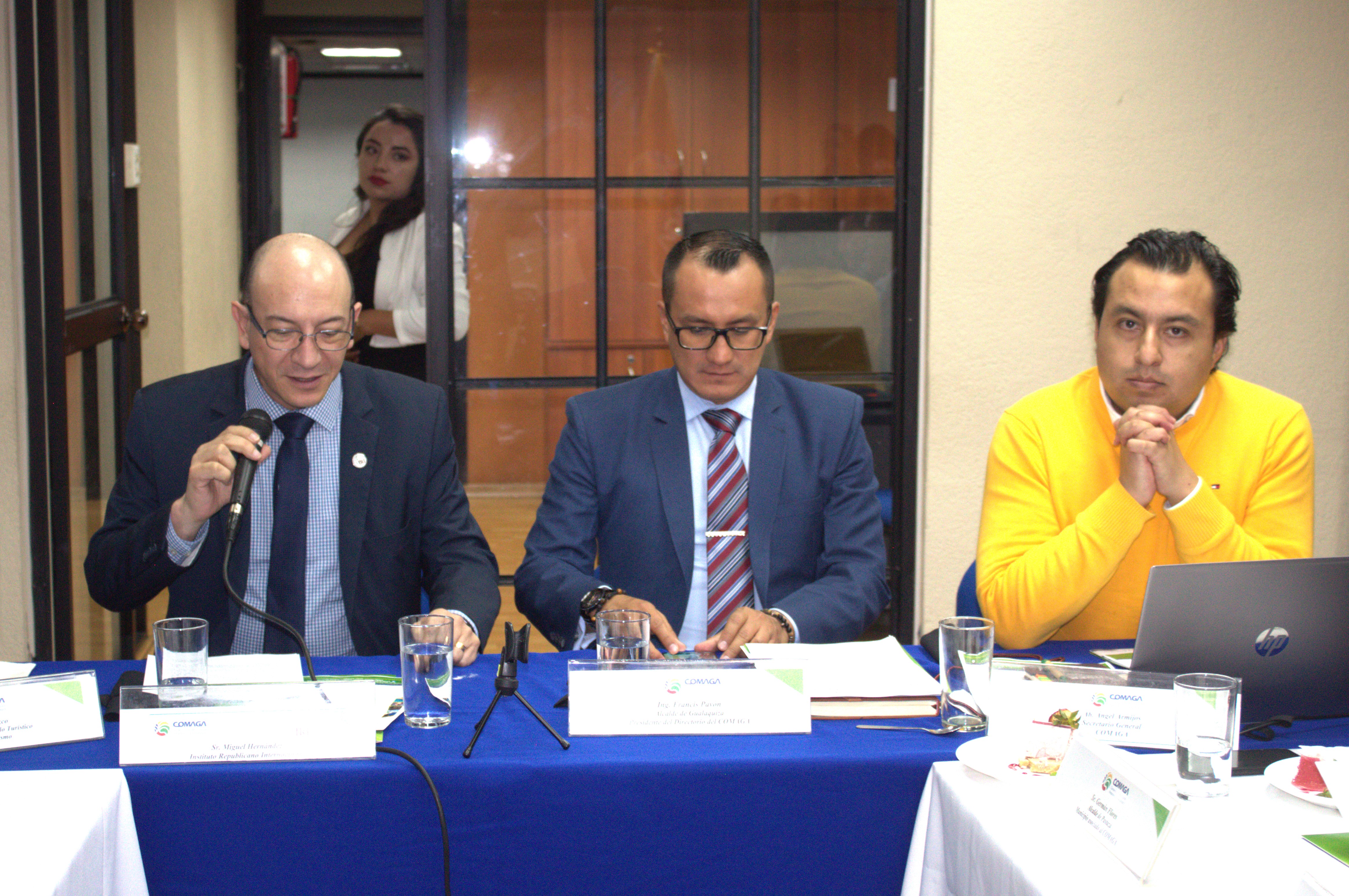 Firma de convenio de cooperación interinstitucional COMAGA - IRI