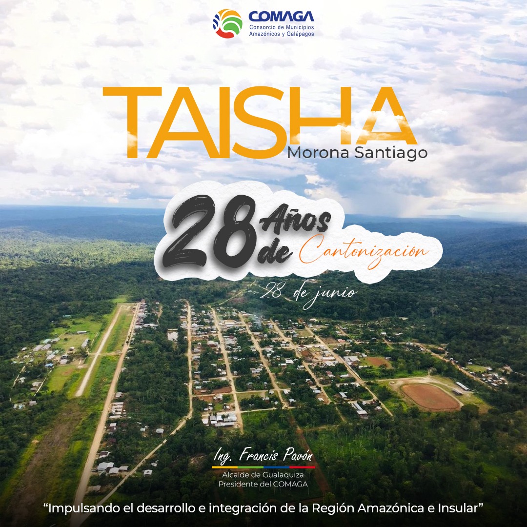 Taisha celebra su XXVIII aniversario de cantonización