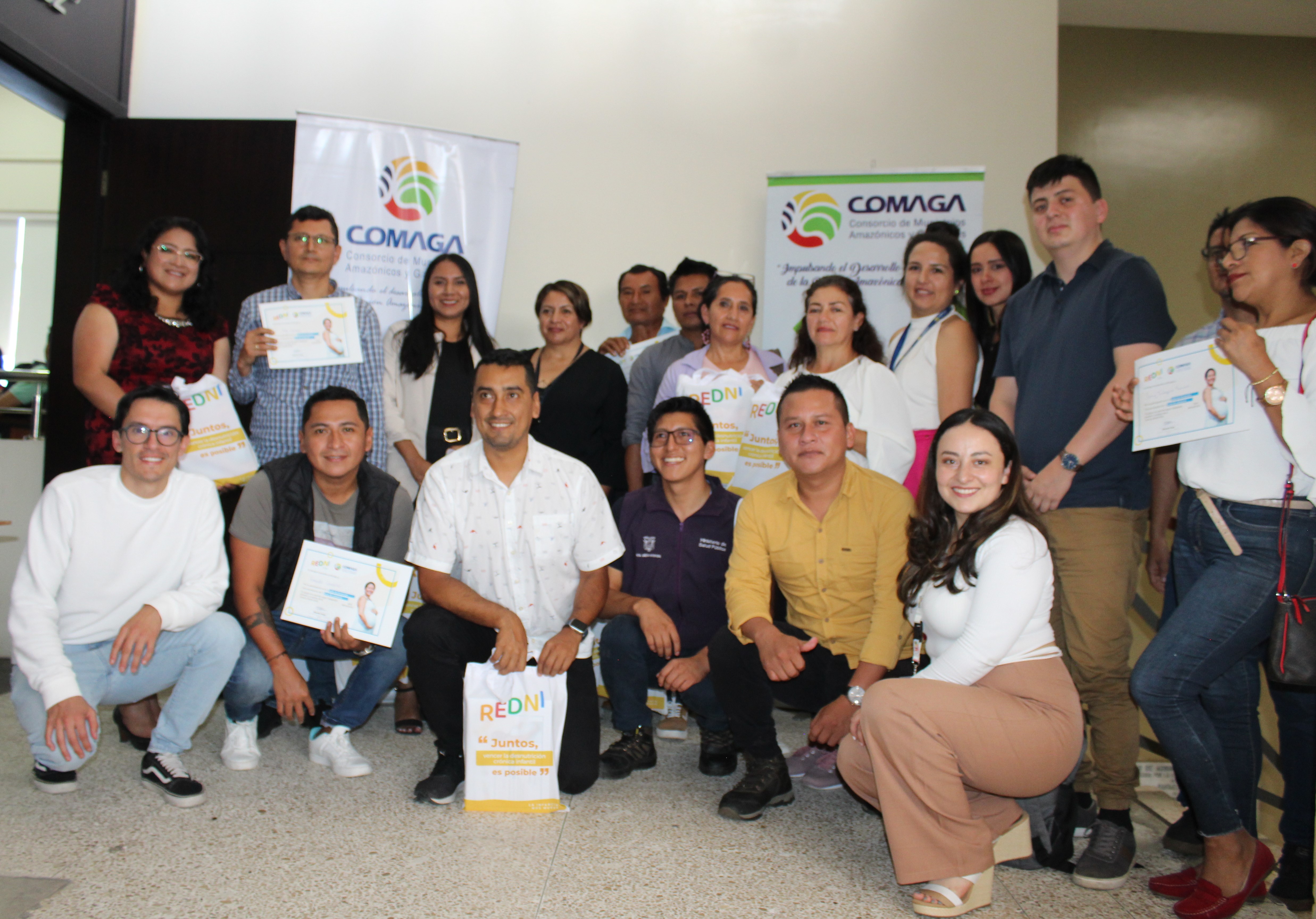 COMAGA trabaja para erradicar la  Desnutrición Crónica Infantil en el Ecuador