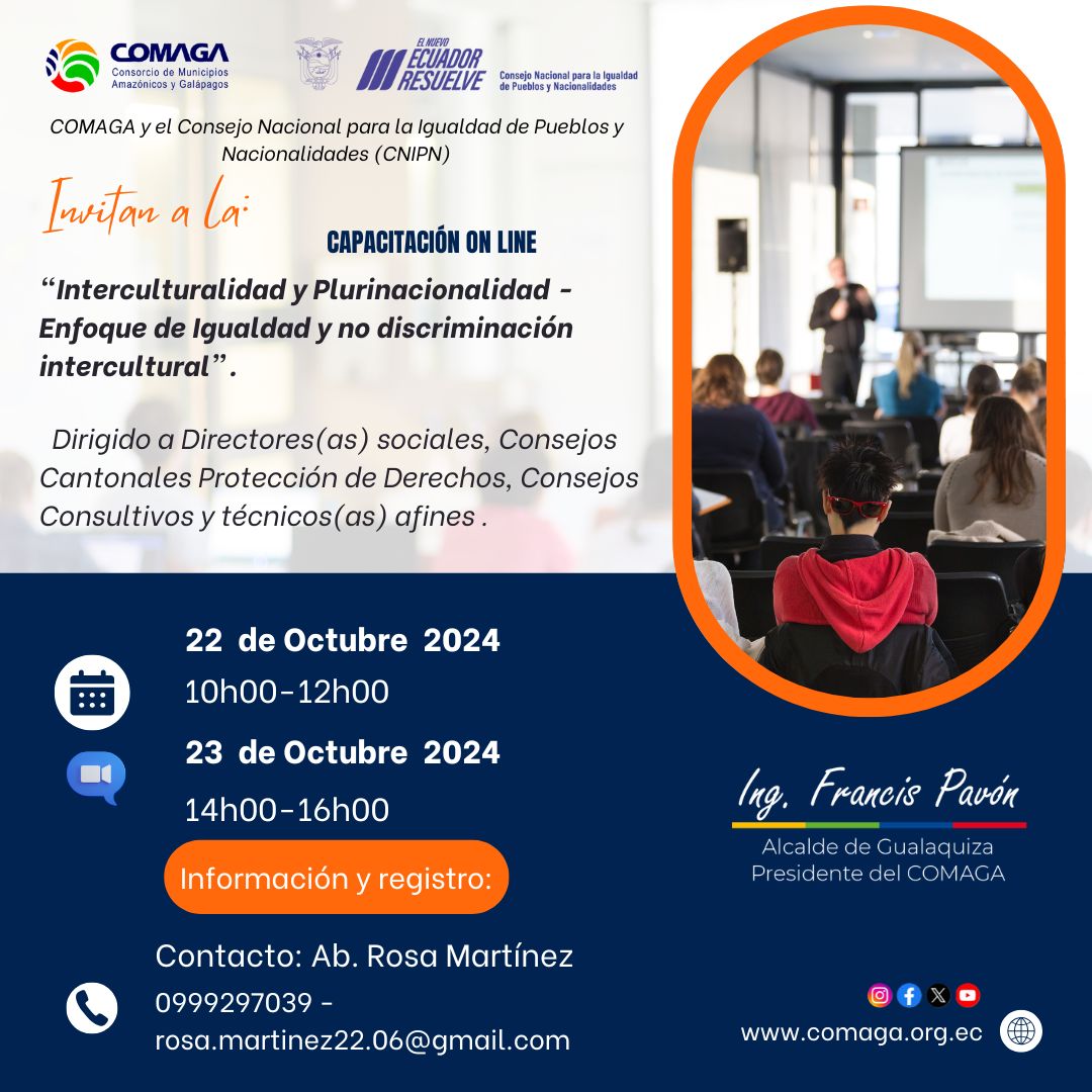 COMAGA y CNIPN capacitan sobre 