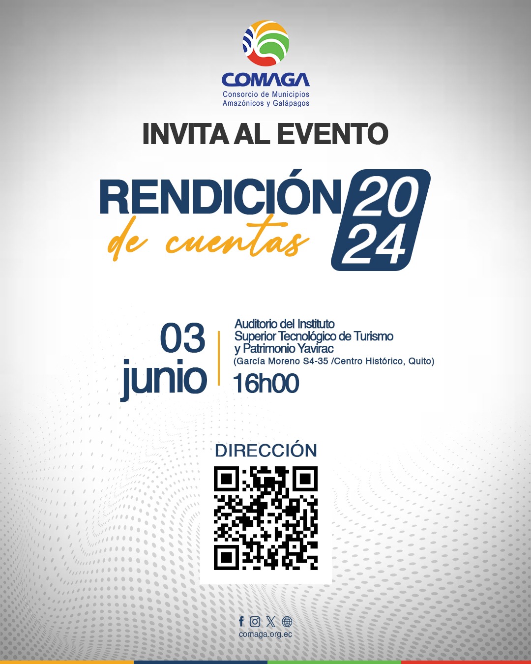 COMAGA: rendición de cuentas del año 2024