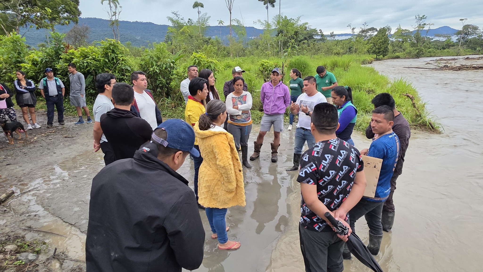 Gonzalo Pizarro atención prioritaria ante la emergencia