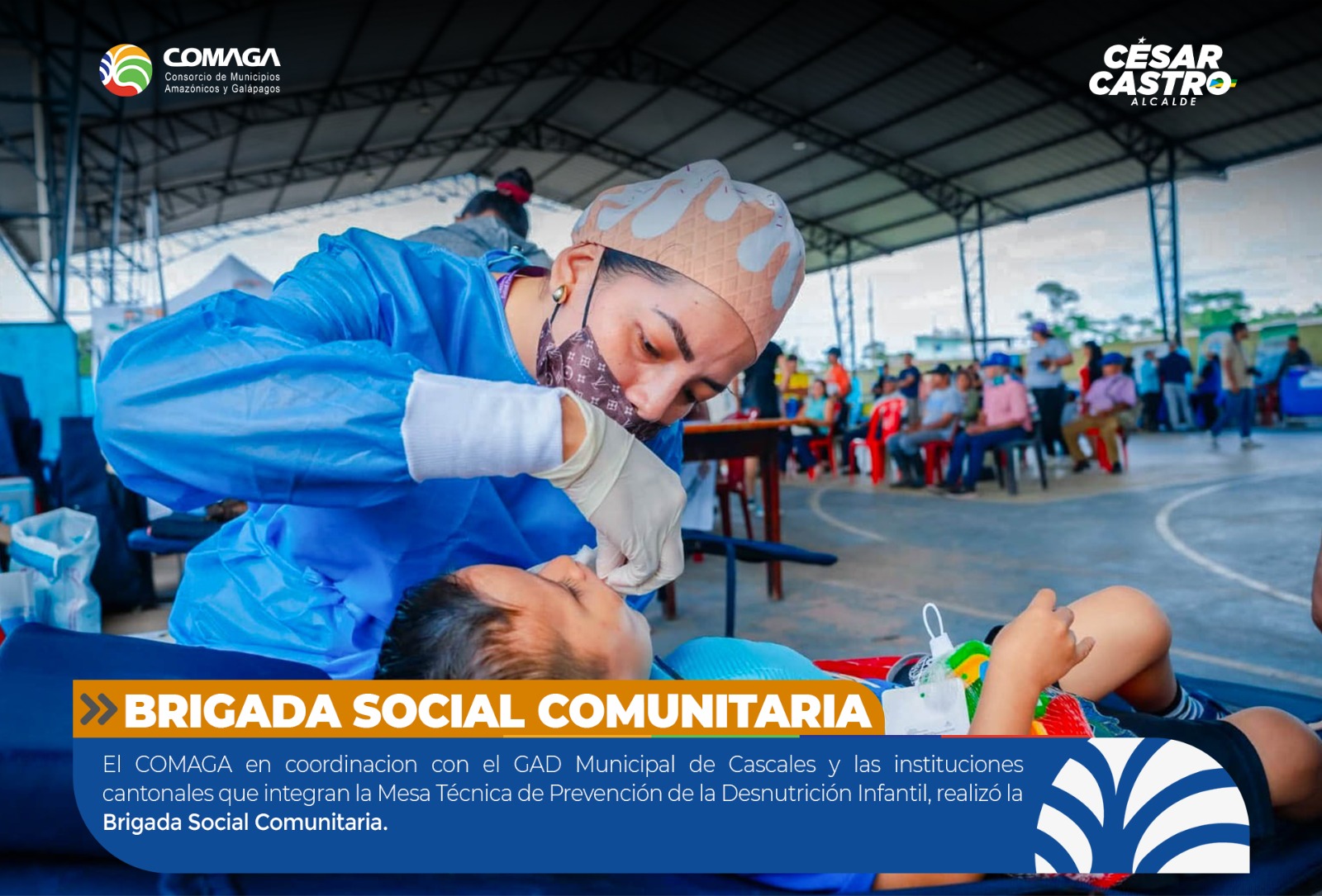 En Cascales, brigada de Acción Social por una Nueva Infancia