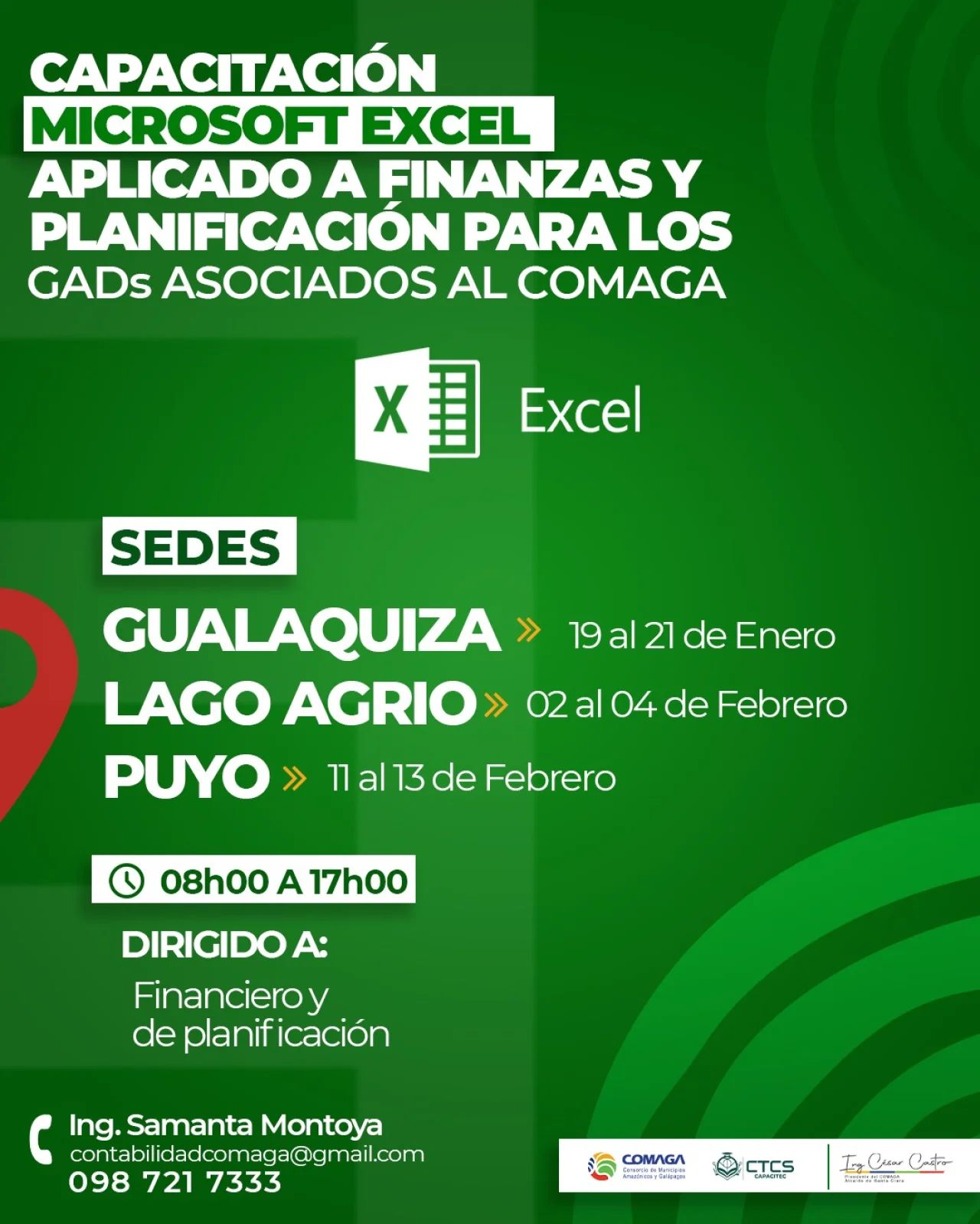 CAPACITACIÓN EN MICROSOFT EXCEL APLICADO A FINANZAS Y PLANIFICACIÓN