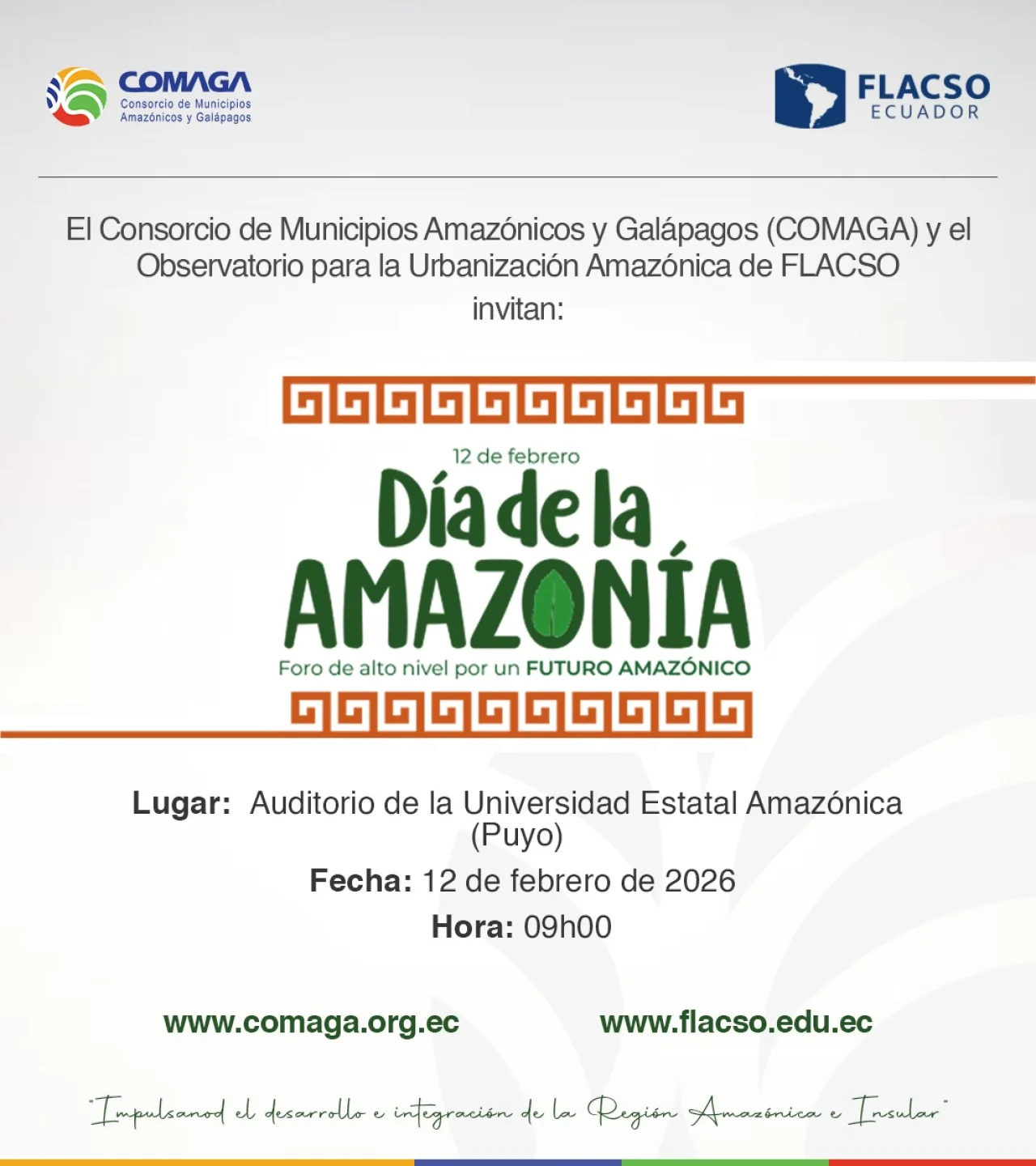 𝑭𝒐𝒓𝒐 de Alto Nivel  𝑷𝒐𝒓 𝒖𝒏 𝑭𝒖𝒕𝒖𝒓𝒐 𝑨𝒎𝒂𝒛ó𝒏𝒊𝒄𝒐.-