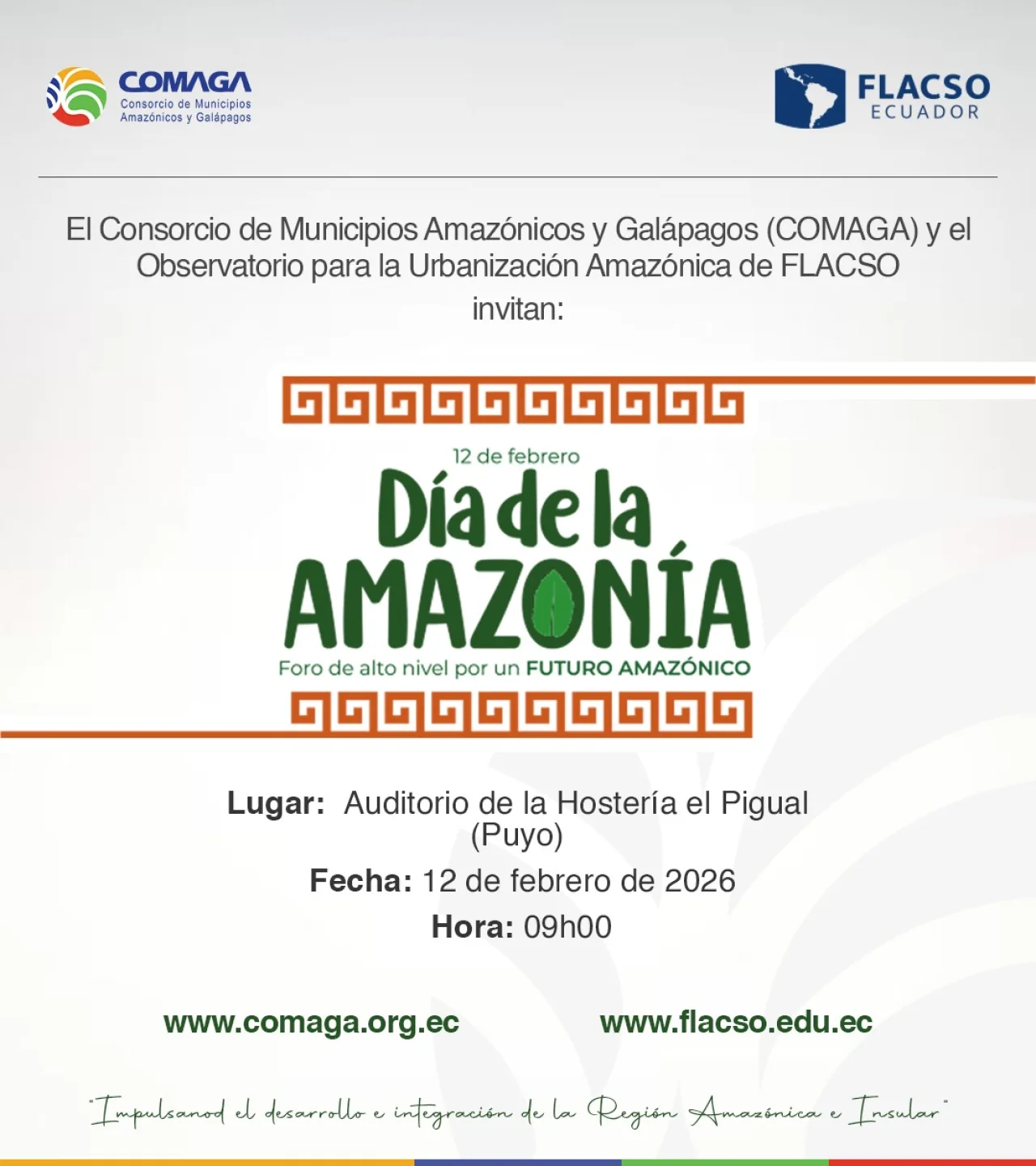 𝑭𝒐𝒓𝒐 de Alto Nivel  𝑷𝒐𝒓 𝒖𝒏 𝑭𝒖𝒕𝒖𝒓𝒐 𝑨𝒎𝒂𝒛ó𝒏𝒊𝒄𝒐.-