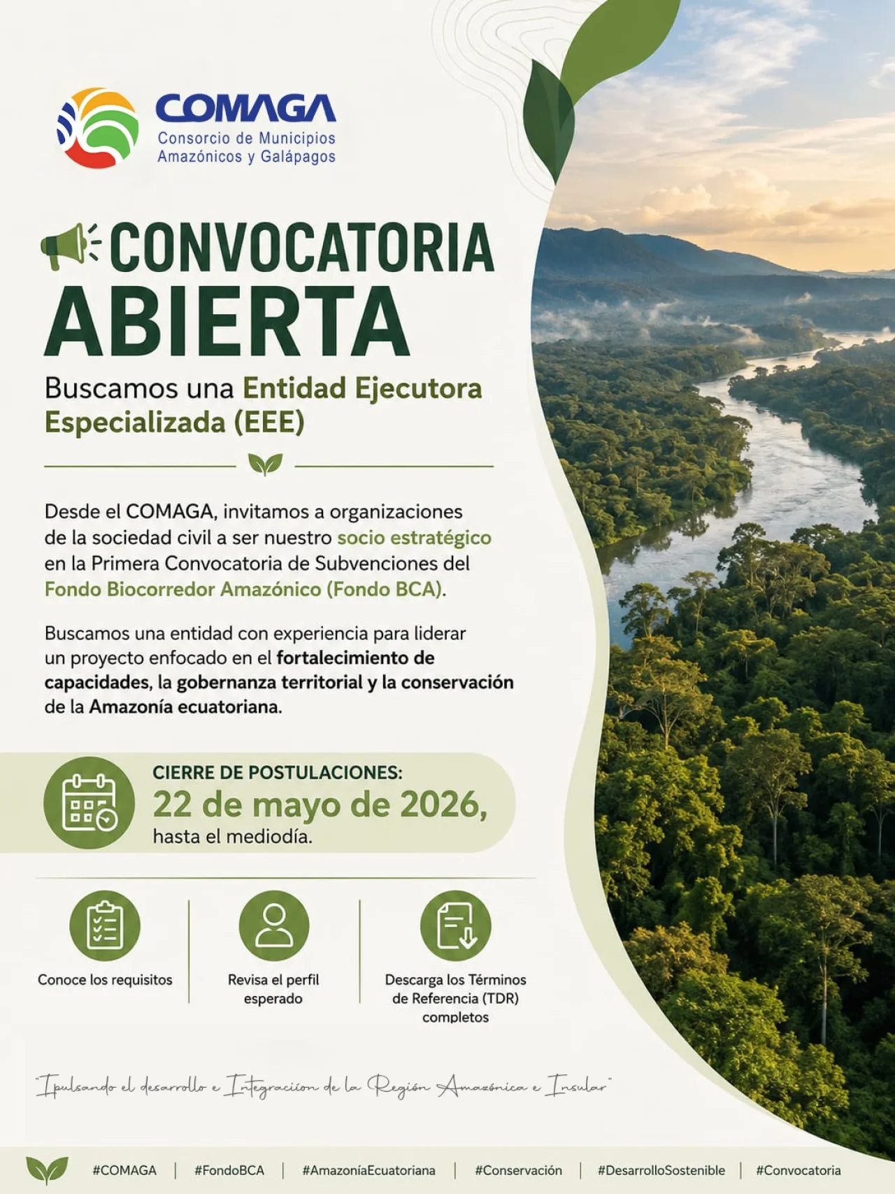 ¡𝗖𝗼𝗻𝘃𝗼𝗰𝗮𝘁𝗼𝗿𝗶𝗮 𝗔𝗯𝗶𝗲𝗿𝘁𝗮! 𝗕𝘂𝘀𝗰𝗮𝗺𝗼𝘀 𝘂𝗻𝗮 𝗘𝗻𝘁𝗶𝗱𝗮𝗱 𝗘𝗷𝗲𝗰𝘂𝘁𝗼𝗿𝗮 𝗘𝘀𝗽𝗲𝗰𝗶𝗮𝗹𝗶𝘇𝗮𝗱𝗮 (𝗘𝗘𝗘)